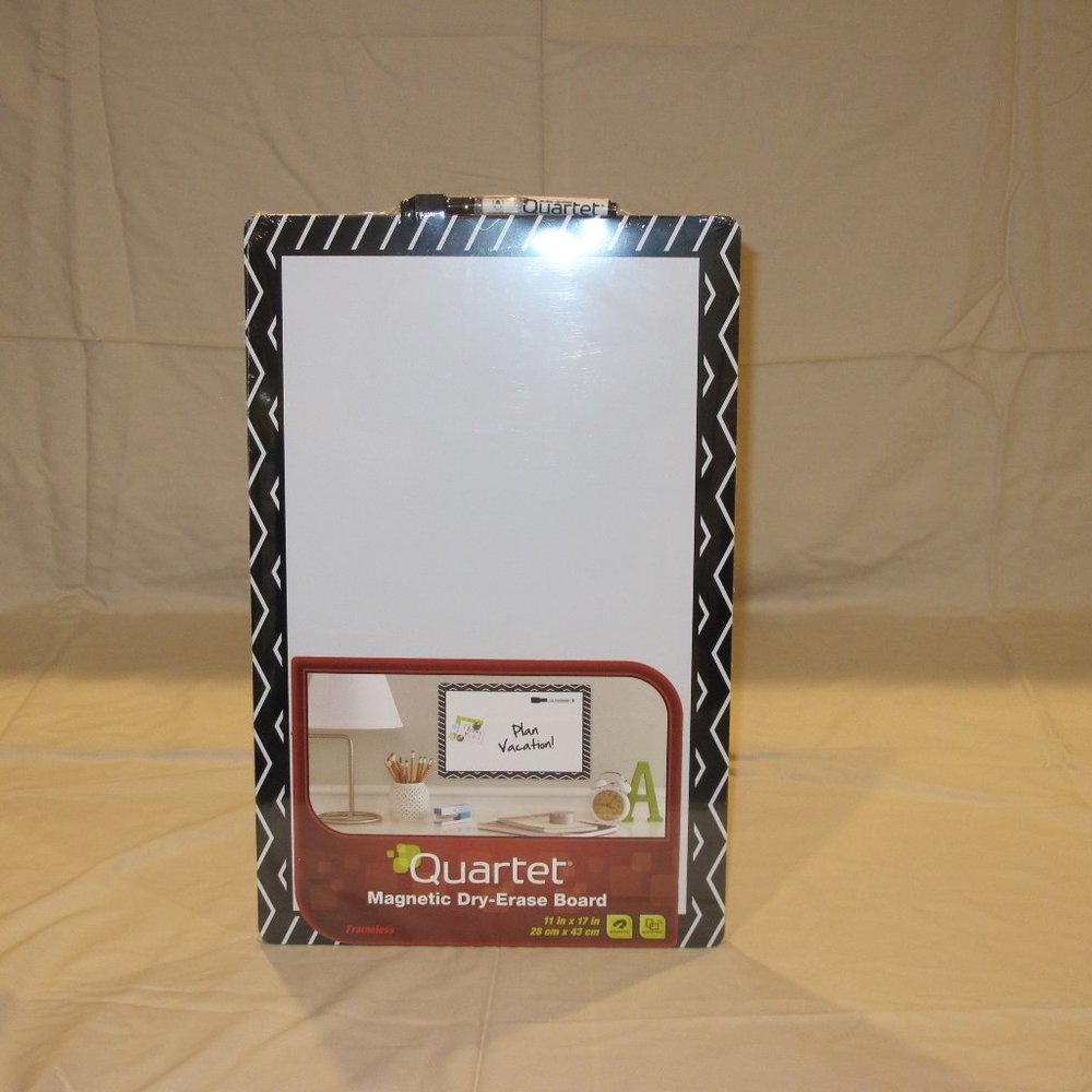 11x17 frameless magnetic dry erase board